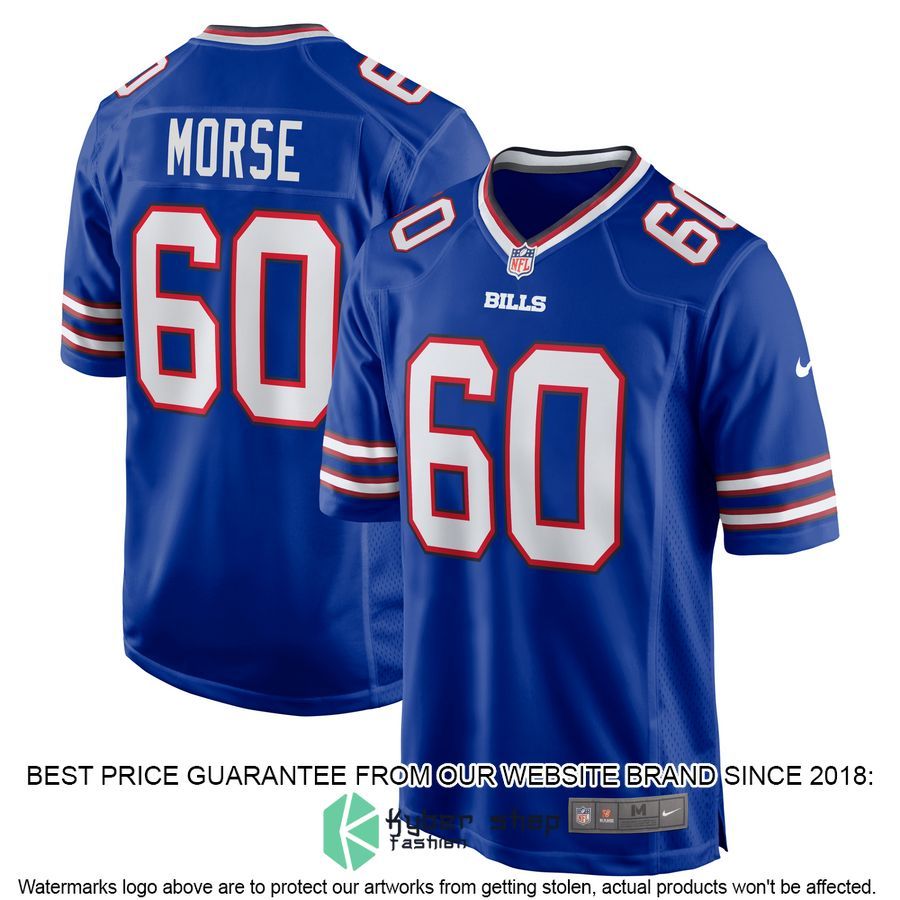 Mitch Morse Buffalo Bills Royal Football Jersey 4 Mitch Morse Buffalo Bills Royal Football Jersey word2