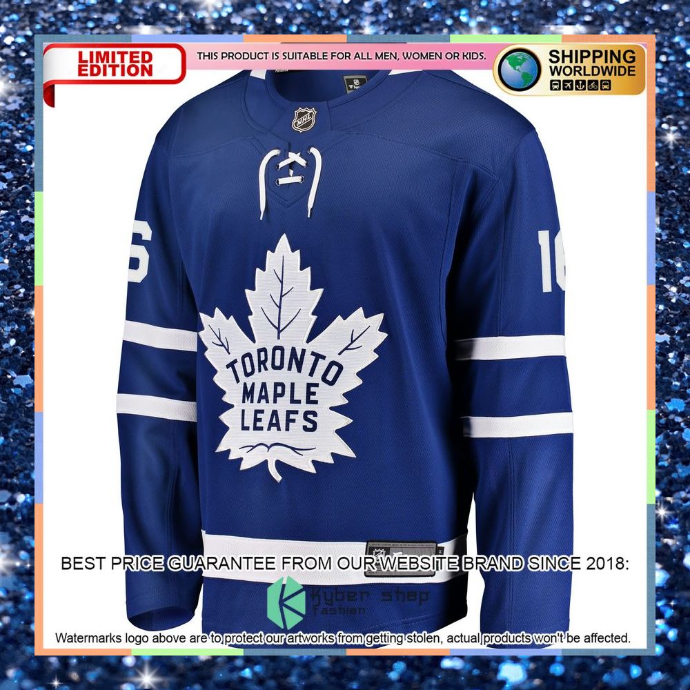 Mitchell Marner Toronto Maple Leafs Home Premier Blue Hockey Jersey 6 Mitchell Marner Toronto Maple Leafs Home Premier Blue Hockey Jersey word1