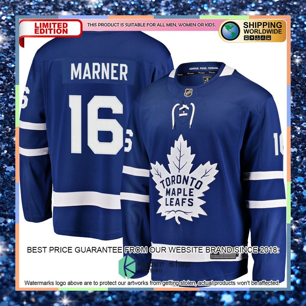 Mitchell Marner Toronto Maple Leafs Home Premier Blue Hockey Jersey 8 Mitchell Marner Toronto Maple Leafs Home Premier Blue Hockey Jersey word1