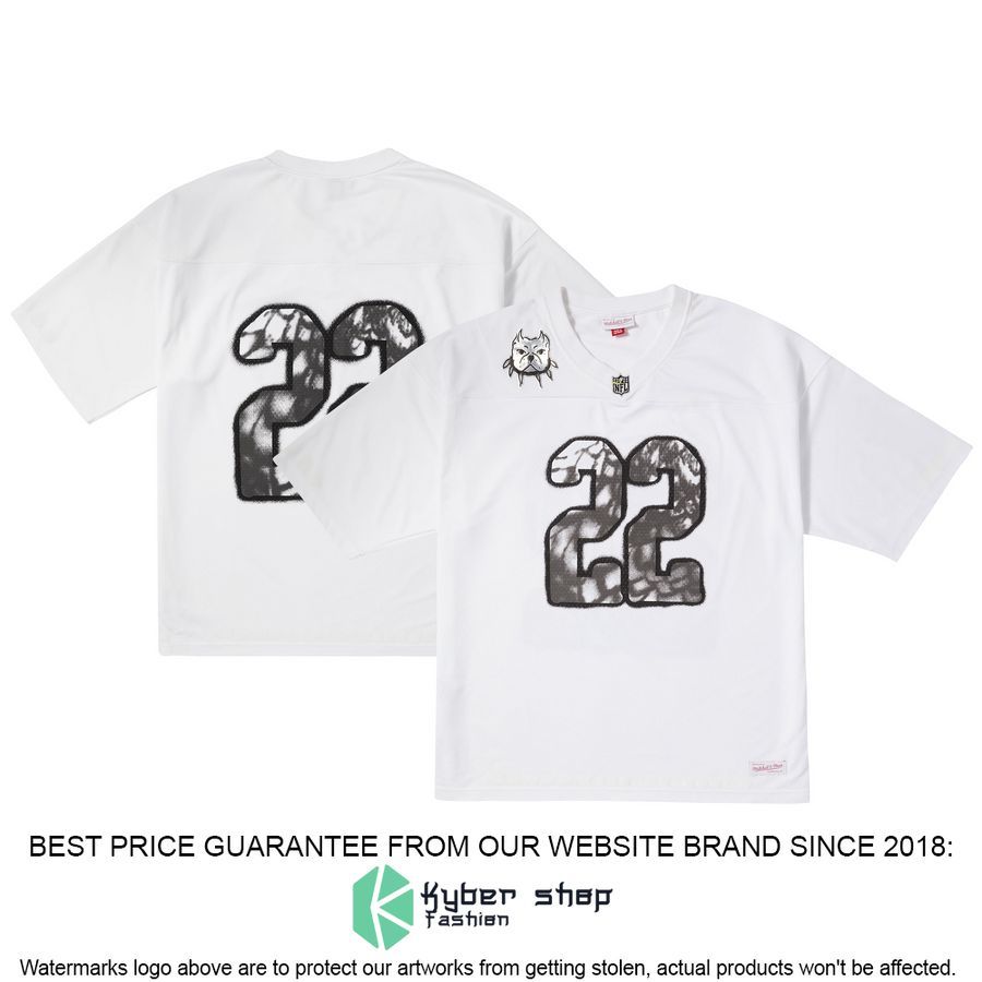 Mitchell & Ness AFL Por La Cultura x CHITO White Football Jersey