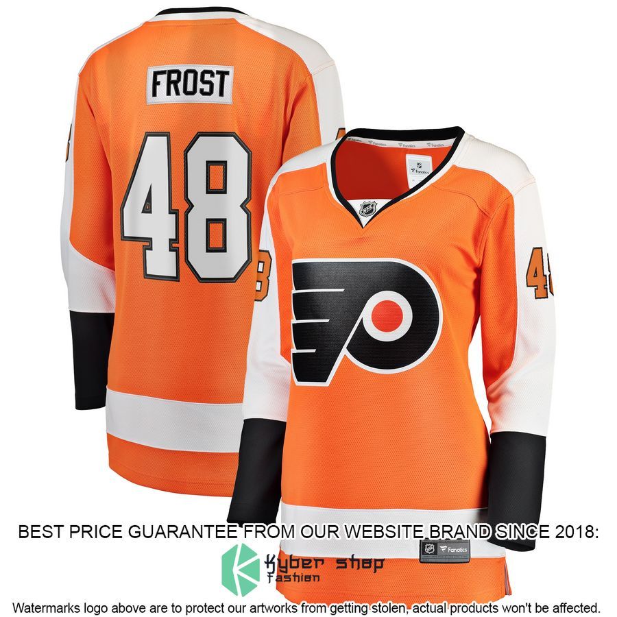 Morgan Frost Philadelphia Flyers Women's Orange Hockey Jersey