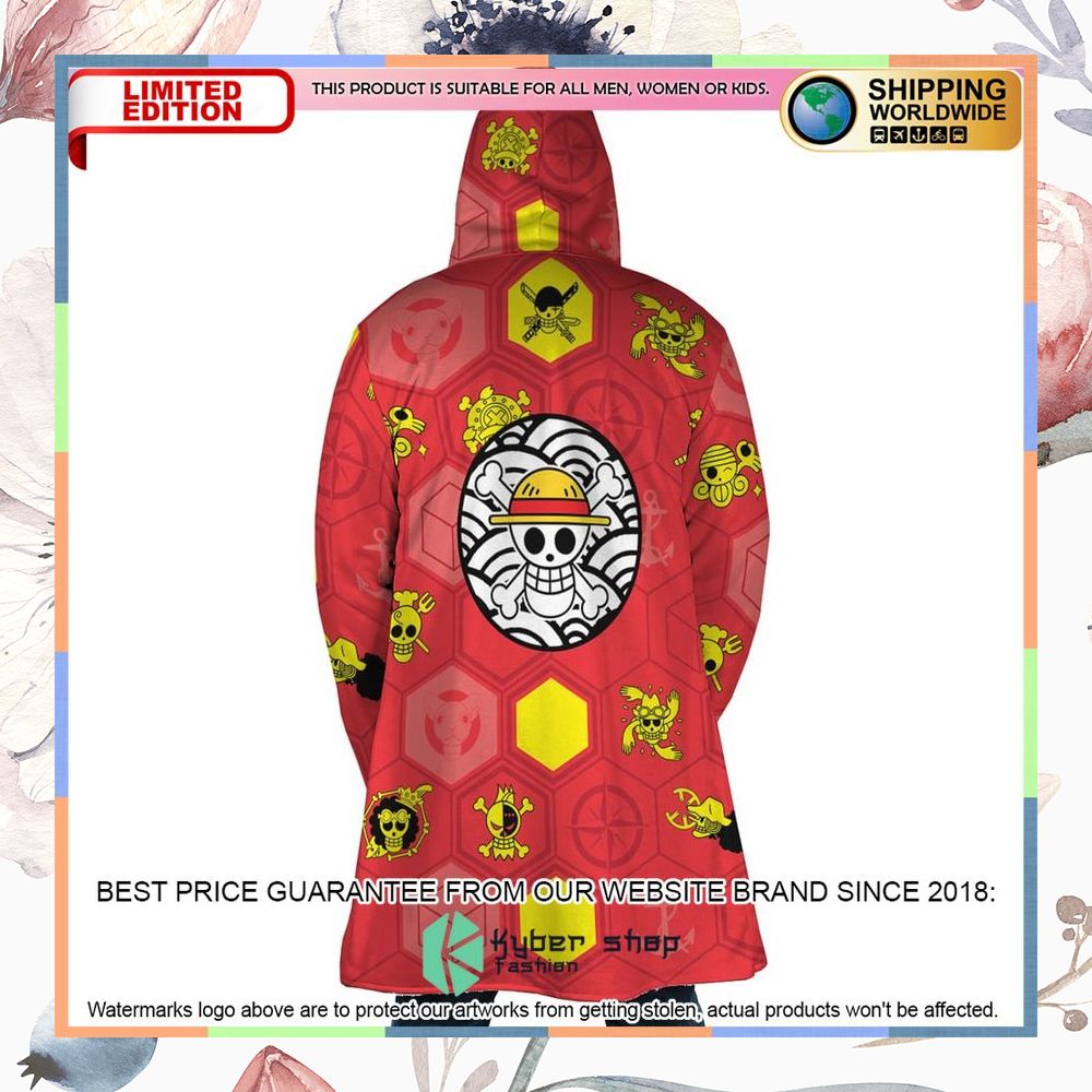 Mugiwara Pirates One Piece Hooded Cloak 11 Mugiwara Pirates One Piece Hooded Cloak word3