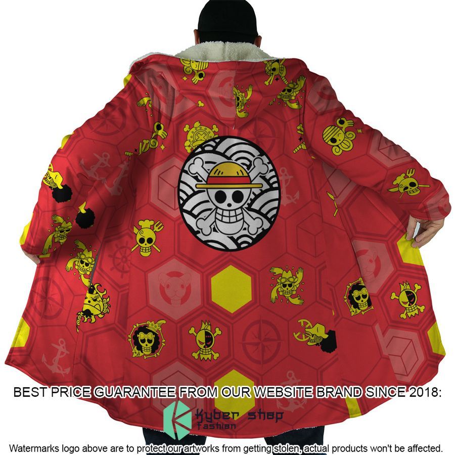 Mugiwara Pirates One Piece Hooded Cloak 6 Mugiwara Pirates One Piece Hooded Cloak word3