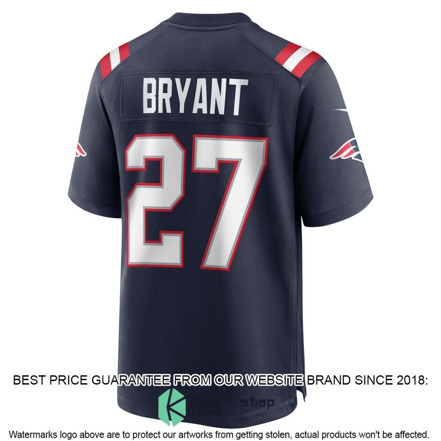 Myles Bryant New England Patriots Navy Football Jersey 3 Myles Bryant New England Patriots Navy Football Jersey word2
