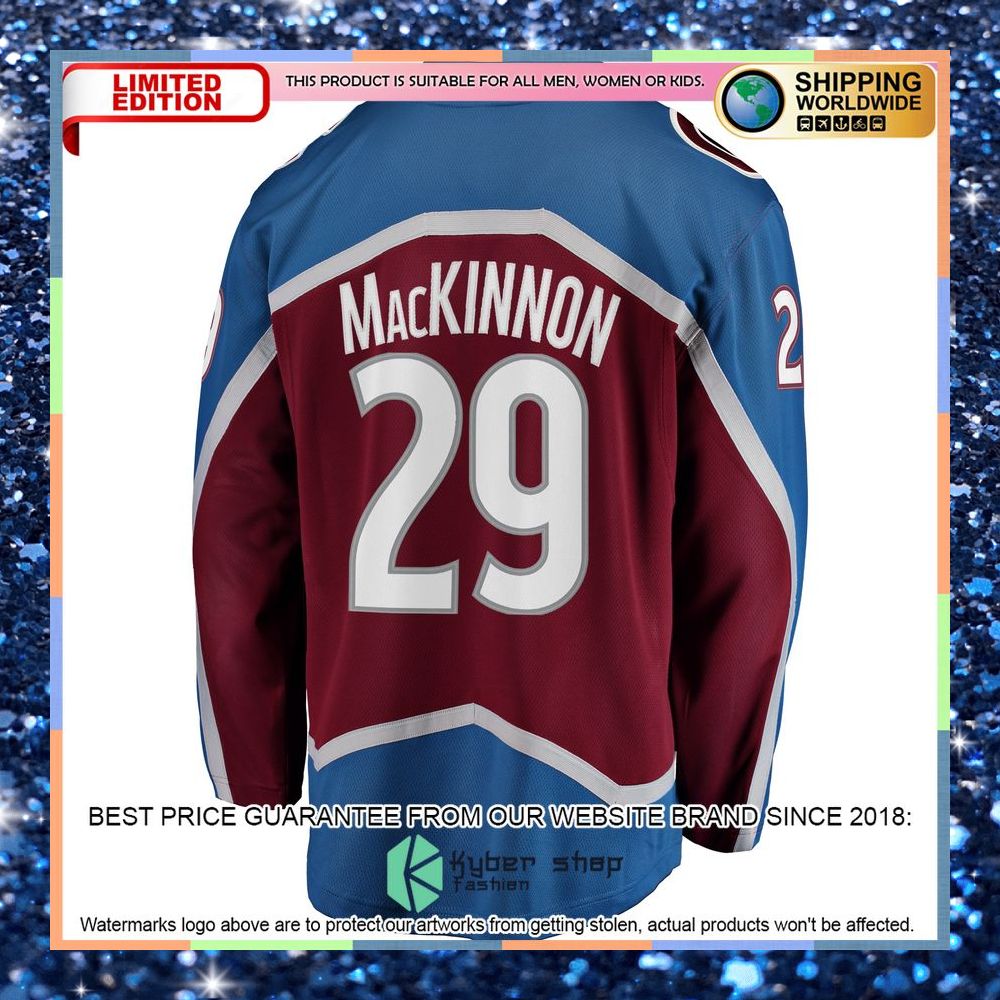 Nathan MacKinnon Colorado Avalanche Breakaway Burgundy Hockey Jersey 8 Nathan MacKinnon Colorado Avalanche Breakaway Burgundy Hockey Jersey word2