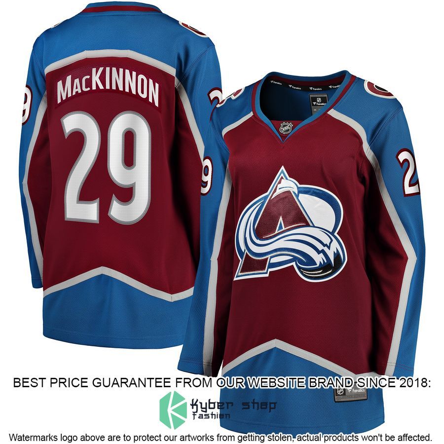 Nathan MacKinnon Colorado Avalanche Women's Alternate Navy Hockey Jersey 5 Nathan MacKinnon Colorado Avalanche Women's Alternate Navy Hockey Jersey word1