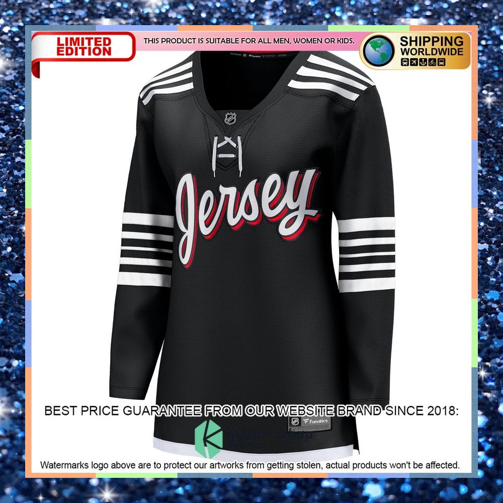 New Jersey Devils Women's Alternate Premier Team Black Hockey Jersey 6 New Jersey Devils Women's Alternate Premier Team Black Hockey Jersey word3