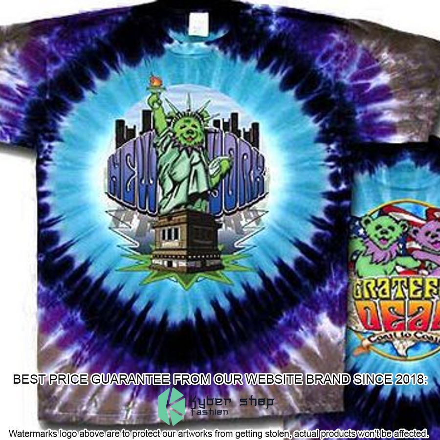 New York Bears Tie Dye Shirt, Hoodie