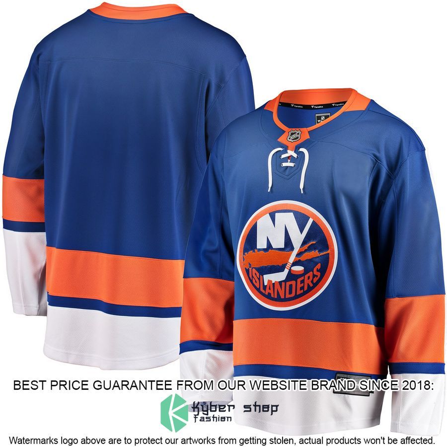 New York Islanders Breakaway Home Blue Hockey Jersey