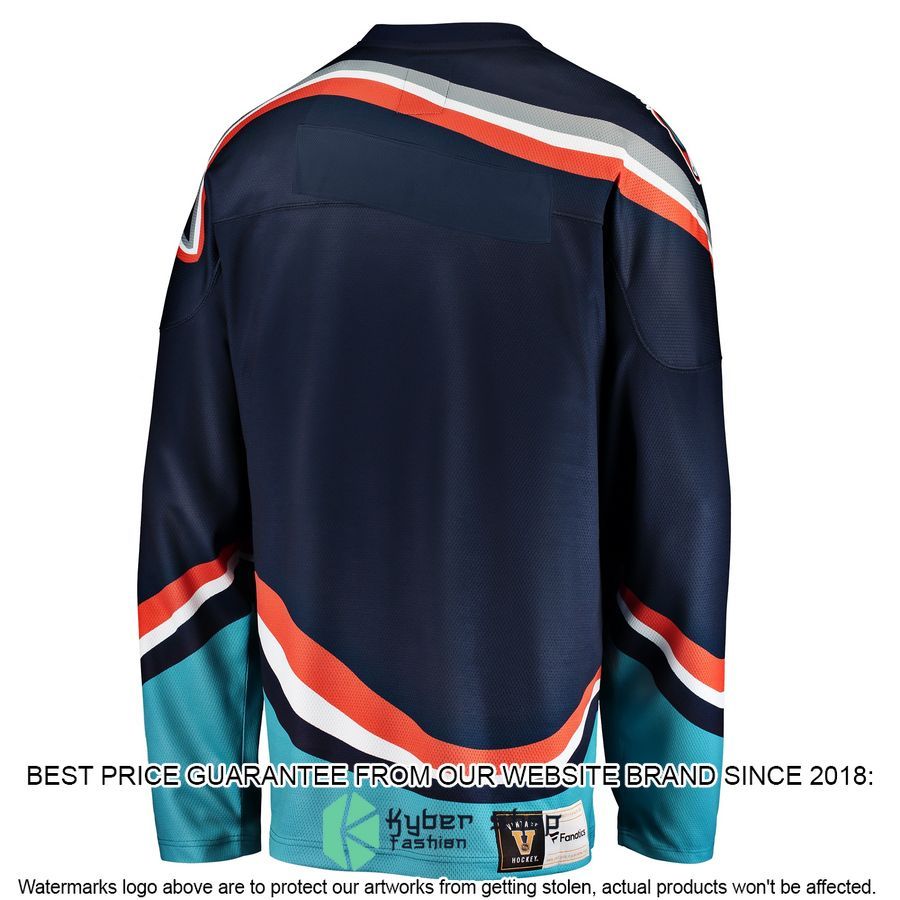 New York Islanders Premier Heritage Blank Navy Hockey Jersey 3 New York Islanders Premier Heritage Blank Navy Hockey Jersey word2