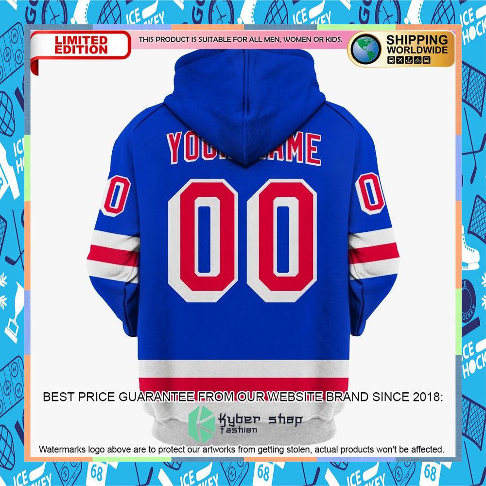New York Rangers CUSTOM blue Shirt, Hoodie 11 New York Rangers CUSTOM blue Shirt, Hoodie word1