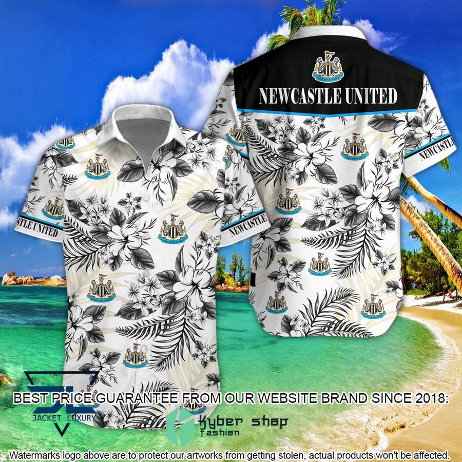 Newcastle United F.C Logo Hawaiian Shirt, Shorts