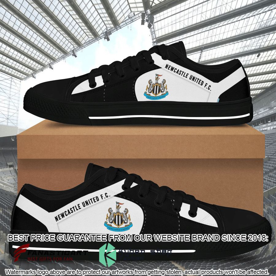 Newcastle United FC Canvas Low Top Shoes