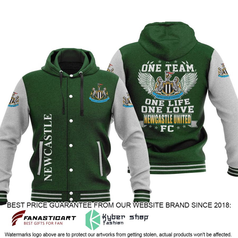 Newcastle United FC One Team One Life One Love Baseball Hoodie Jacket 4 Newcastle United FC One Team One Life One Love Baseball Hoodie Jacket word3