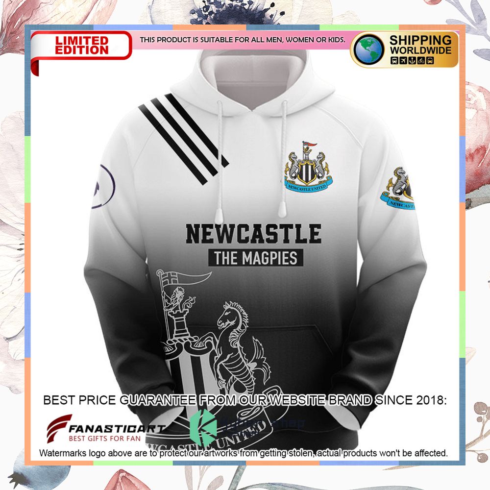 Newcastle United FC The Magpies grey Hoodie, Shirt 5 Newcastle United FC The Magpies grey Hoodie, Shirt word2