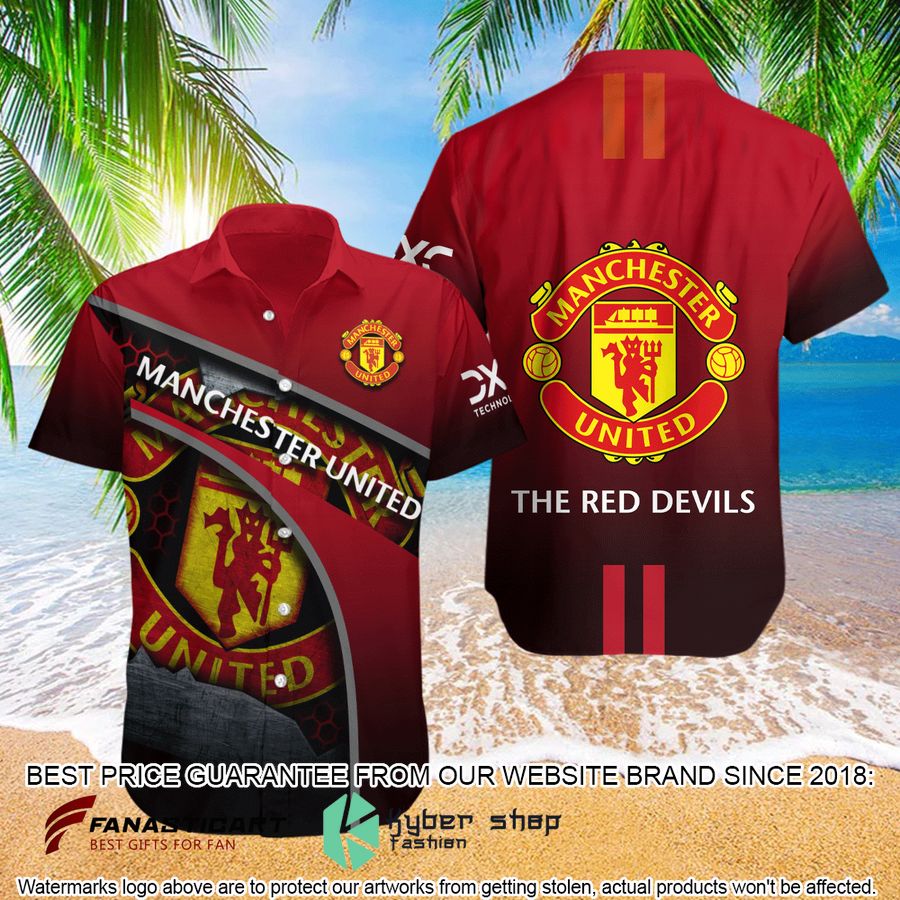 Newcastle United FC The Red Devils Hawaiian Shirt