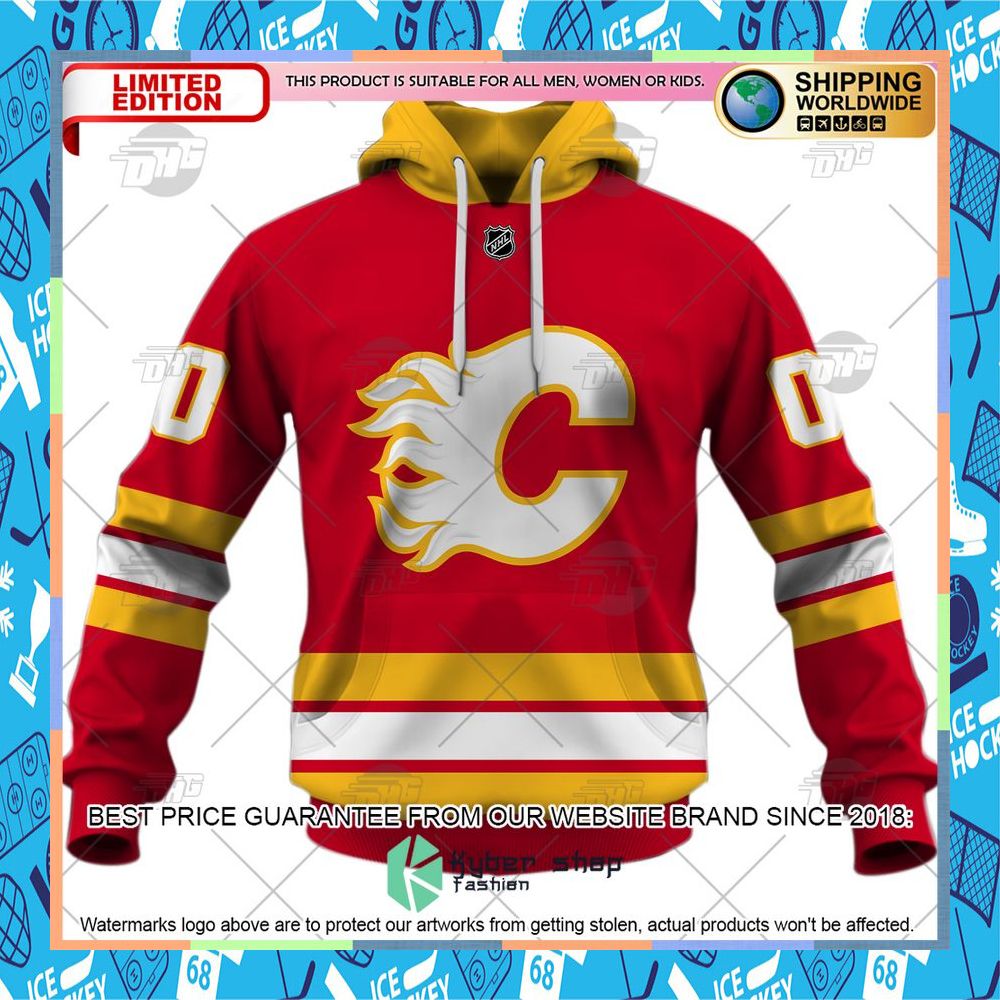 NHL Calgary Flames 2022 Red Home CUSTOM Shirt, Hoodie 13 NHL Calgary Flames 2022 Red Home CUSTOM Shirt, Hoodie word1