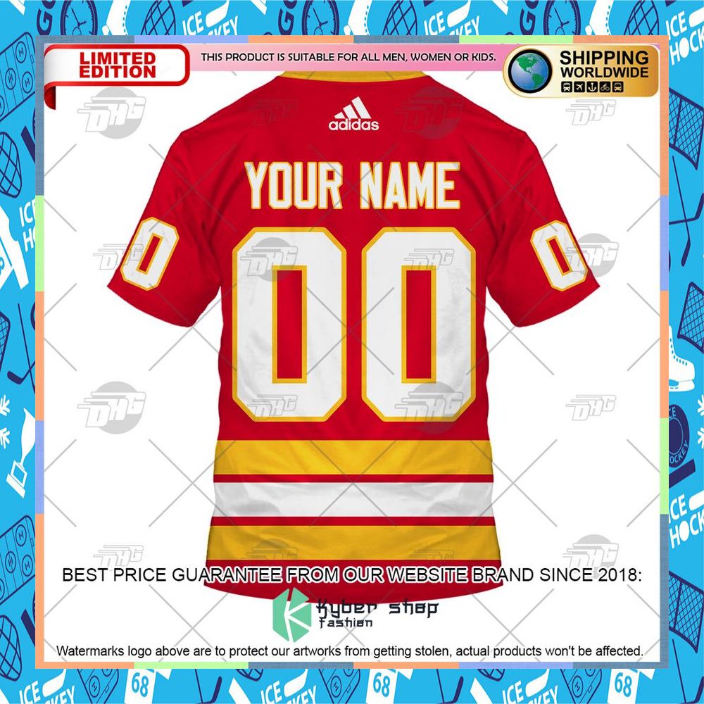 NHL Calgary Flames 2022 Red Home CUSTOM Shirt, Hoodie 18 NHL Calgary Flames 2022 Red Home CUSTOM Shirt, Hoodie word1