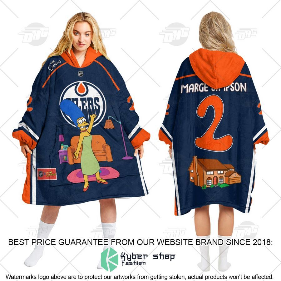 NHL Edmonton Oilers The Simpsons CUSTOM Oodie Blanket Hoodie 4 NHL Edmonton Oilers The Simpsons CUSTOM Oodie Blanket Hoodie word3