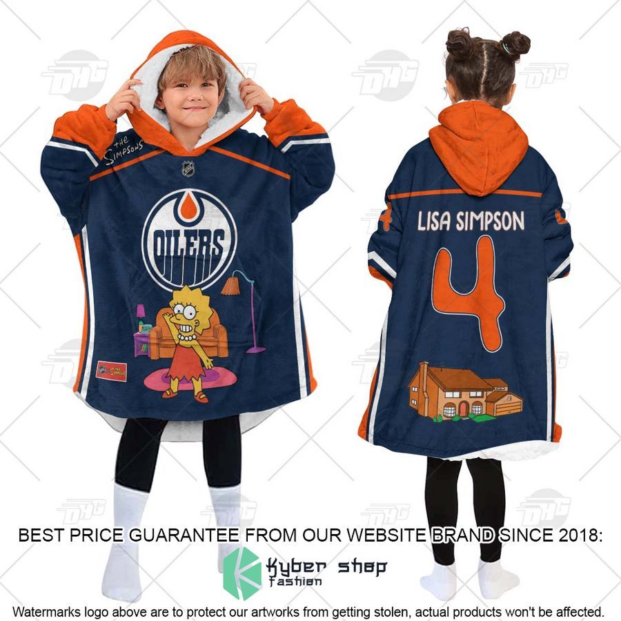 NHL Edmonton Oilers The Simpsons CUSTOM Oodie Blanket Hoodie 6 NHL Edmonton Oilers The Simpsons CUSTOM Oodie Blanket Hoodie word3