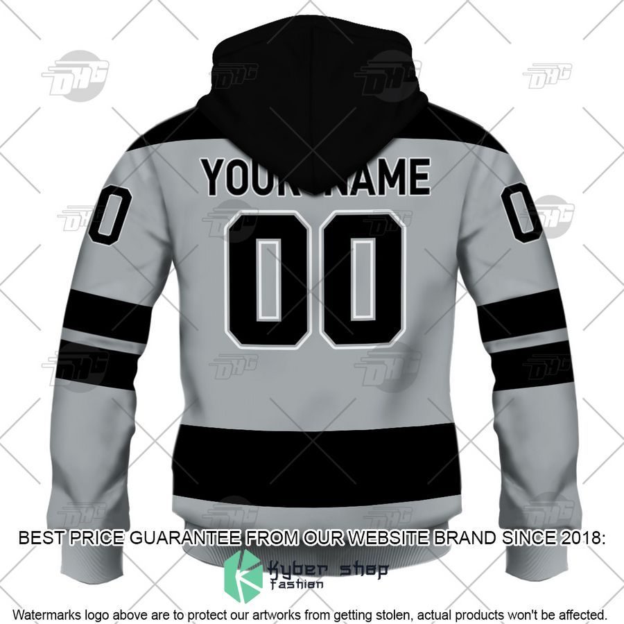 NHL Los Angeles Kings 2022 Fanatics Branded Gray Alternate Breakaway CUSTOM Shirt, Hoodie 7 NHL Los Angeles Kings 2022 Fanatics Branded Gray Alternate Breakaway CUSTOM Shirt, Hoodie word2
