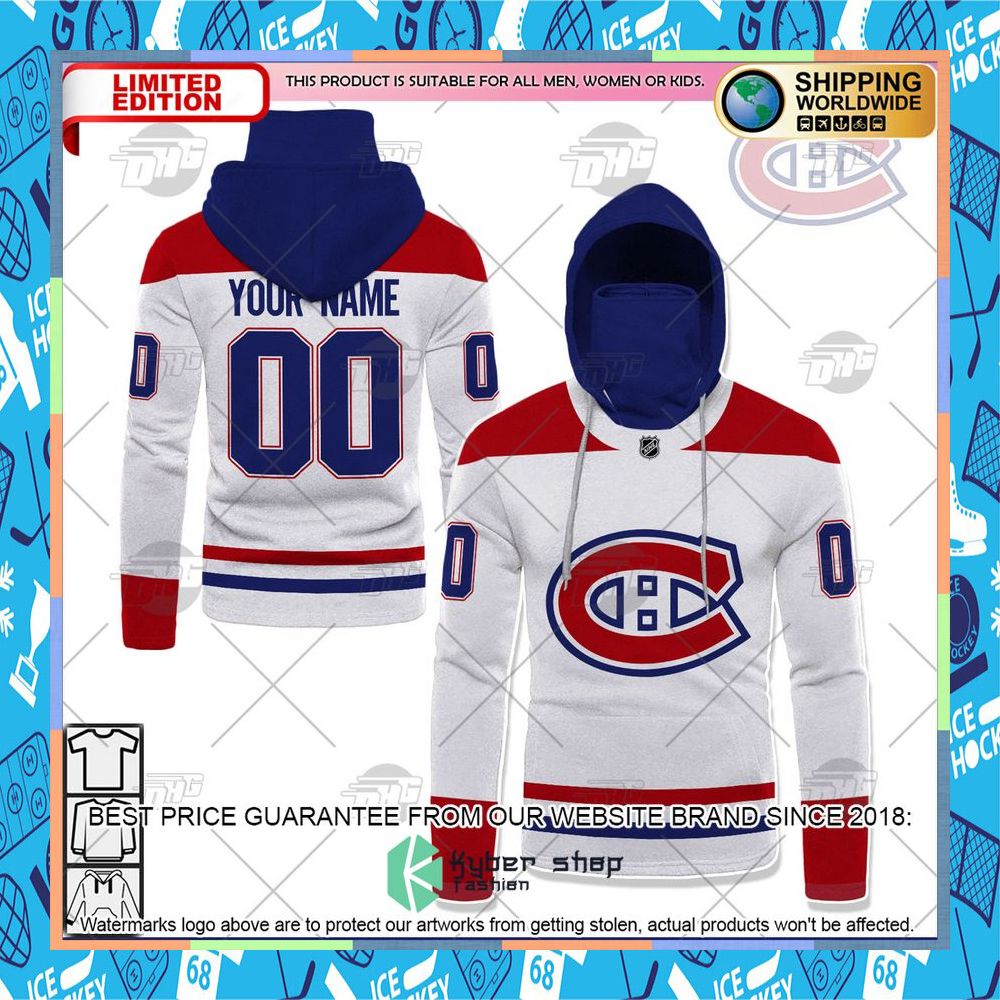 NHL Montreal Canadiens 2022 White Away CUSTOM Shirt, Hoodie 12 NHL Montreal Canadiens 2022 White Away CUSTOM Shirt, Hoodie word2