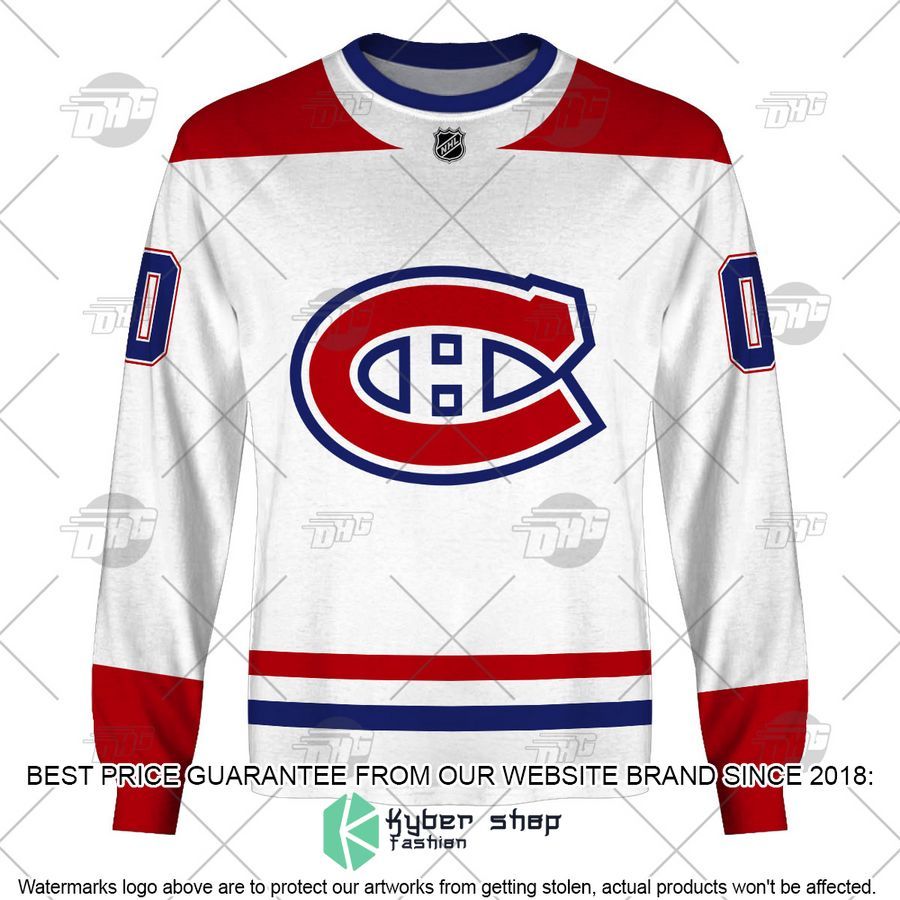 NHL Montreal Canadiens 2022 White Away CUSTOM Shirt, Hoodie 5 NHL Montreal Canadiens 2022 White Away CUSTOM Shirt, Hoodie word2