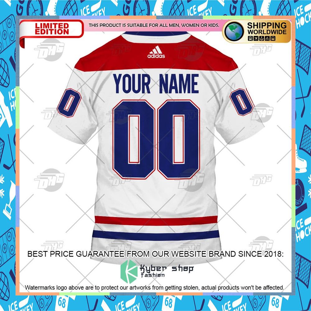 NHL Montreal Canadiens 2022 White Away CUSTOM Shirt, Hoodie 18 NHL Montreal Canadiens 2022 White Away CUSTOM Shirt, Hoodie word2