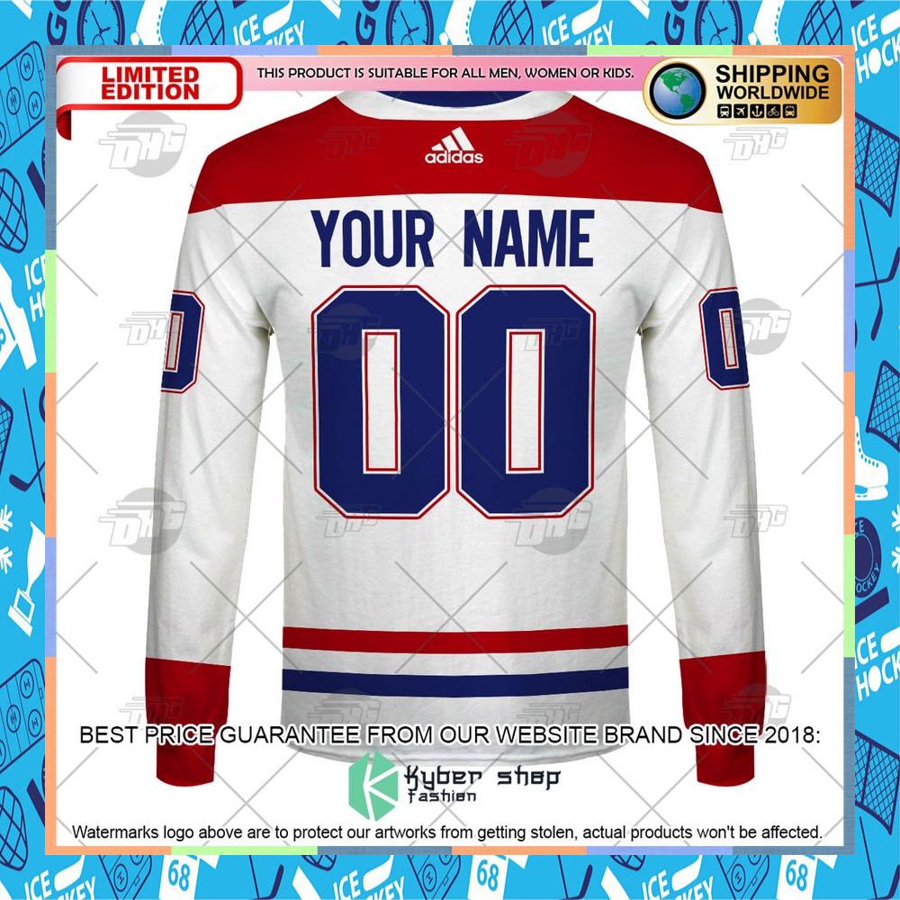 NHL Montreal Canadiens 2022 White Away CUSTOM Shirt, Hoodie 19 NHL Montreal Canadiens 2022 White Away CUSTOM Shirt, Hoodie word2
