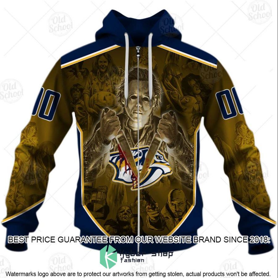 NHL Nashville Predators x Michael Myers Halloween 2020 Style CUSTOM Shirt, Hoodie 5 NHL Nashville Predators x Michael Myers Halloween 2020 Style CUSTOM Shirt, Hoodie word3