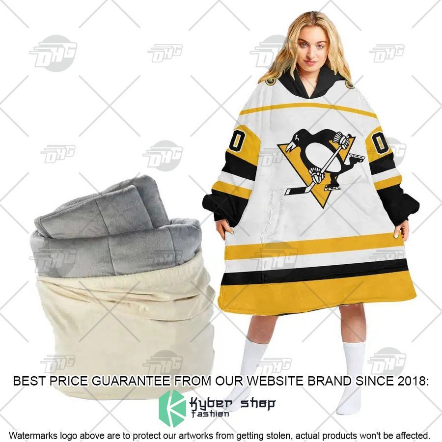 NHL Pittsburgh Penguins logo CUSTOM Oodie Blanket Hoodie 4 NHL Pittsburgh Penguins logo CUSTOM Oodie Blanket Hoodie word2