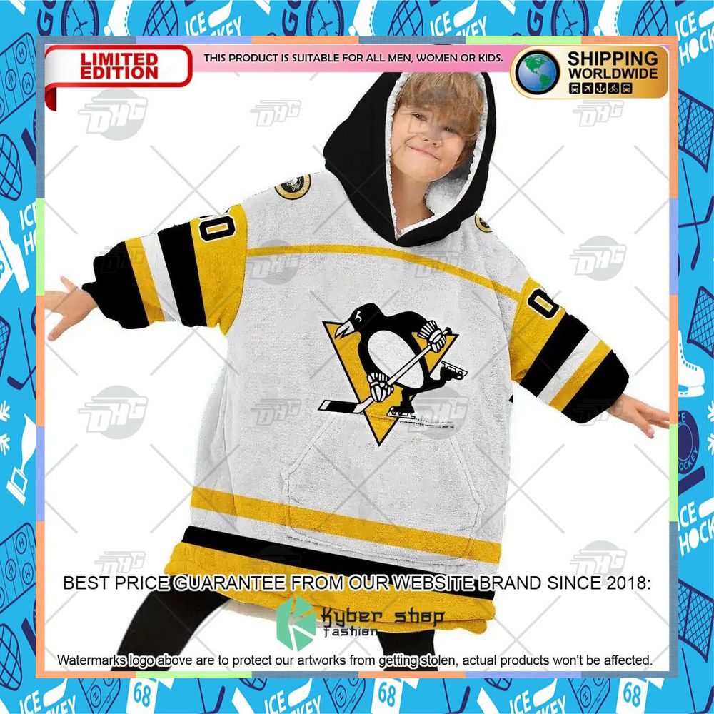 NHL Pittsburgh Penguins logo CUSTOM Oodie Blanket Hoodie 15 NHL Pittsburgh Penguins logo CUSTOM Oodie Blanket Hoodie word2