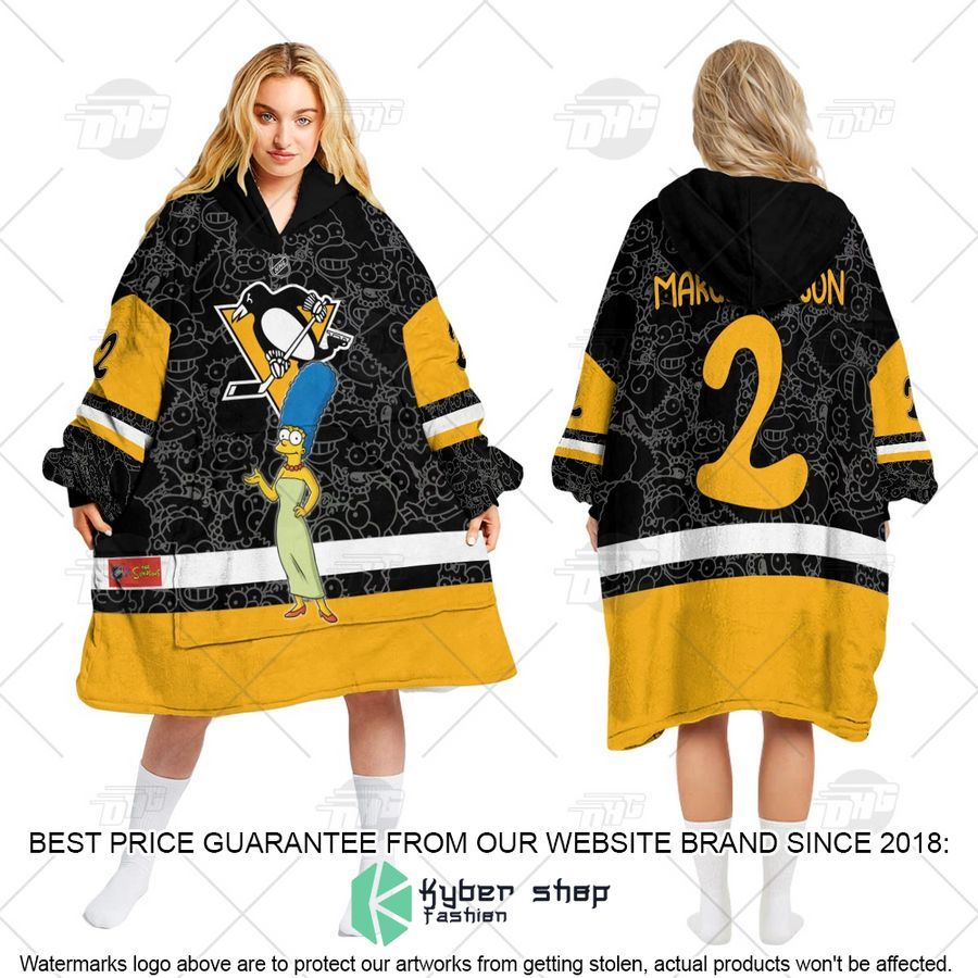 NHL Pittsburgh Penguins The Simpsons CUSTOM Oodie Blanket Hoodie 4 NHL Pittsburgh Penguins The Simpsons CUSTOM Oodie Blanket Hoodie word3