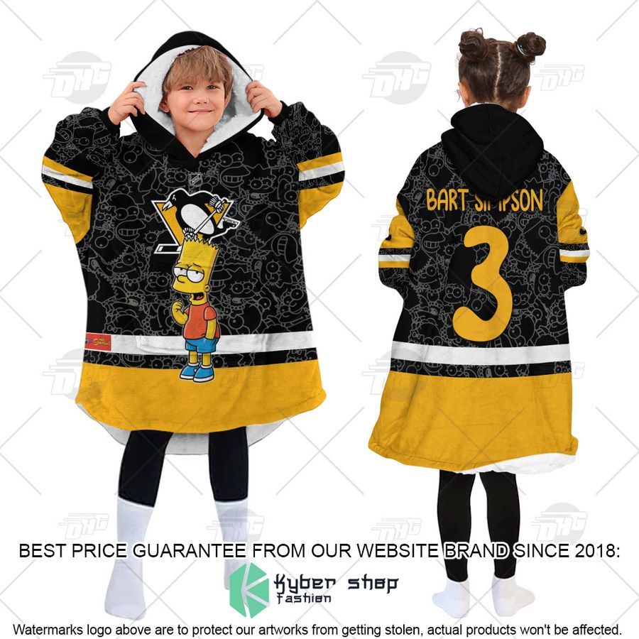 NHL Pittsburgh Penguins The Simpsons CUSTOM Oodie Blanket Hoodie 5 NHL Pittsburgh Penguins The Simpsons CUSTOM Oodie Blanket Hoodie word3