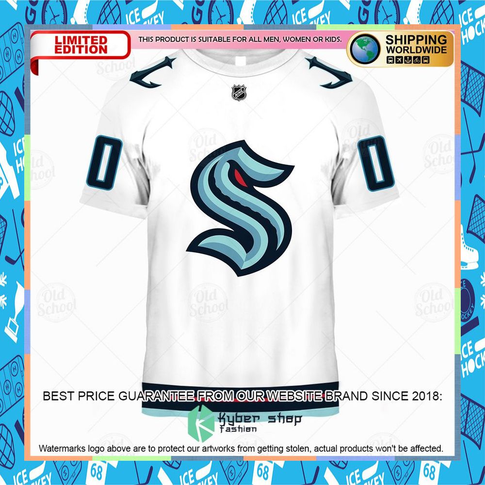 NHL Seattle Kraken 2020 Away CUSTOM Shirt, Hoodie 10 NHL Seattle Kraken 2020 Away CUSTOM Shirt, Hoodie word2