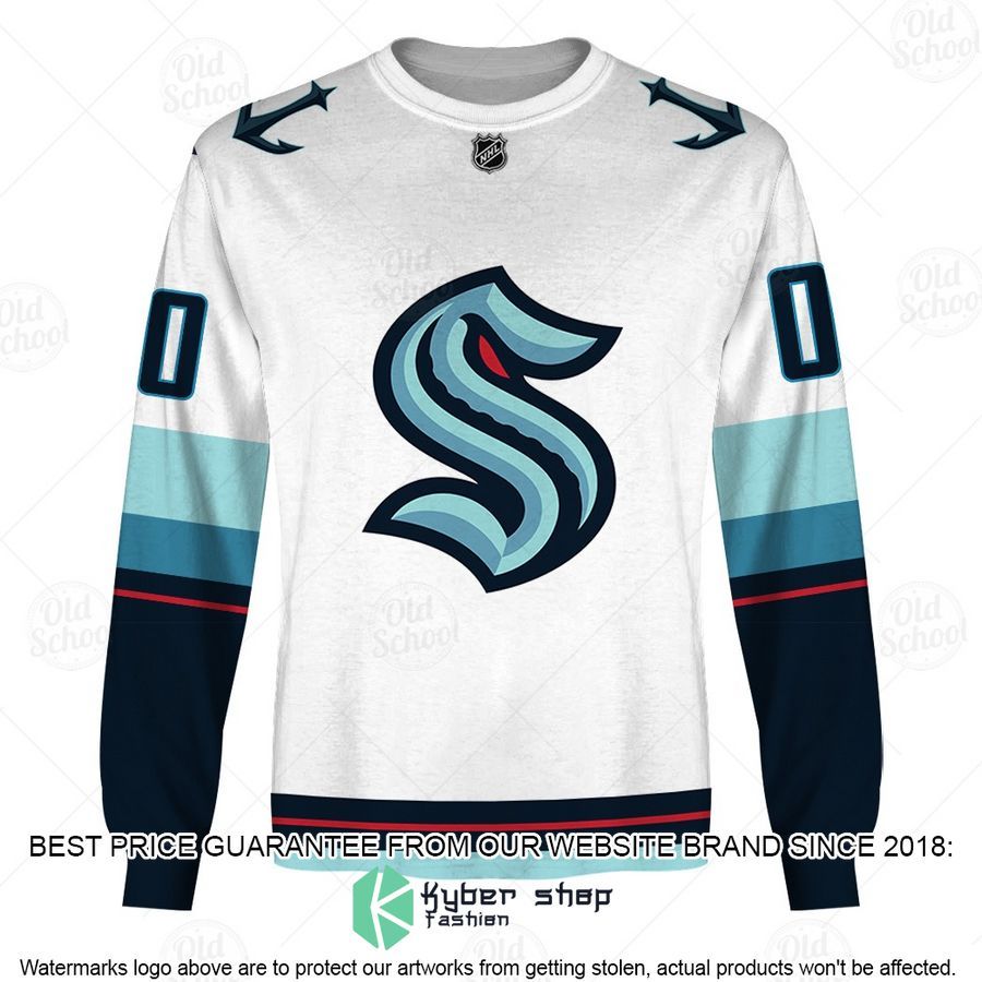 NHL Seattle Kraken 2020 Away CUSTOM Shirt, Hoodie 4 NHL Seattle Kraken 2020 Away CUSTOM Shirt, Hoodie word2