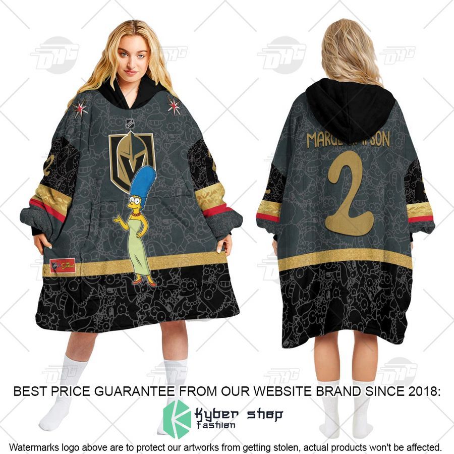 NHL Vegas Golden Knights The Simpsons CUSTOM Oodie Blanket Hoodie 4 NHL Vegas Golden Knights The Simpsons CUSTOM Oodie Blanket Hoodie word3