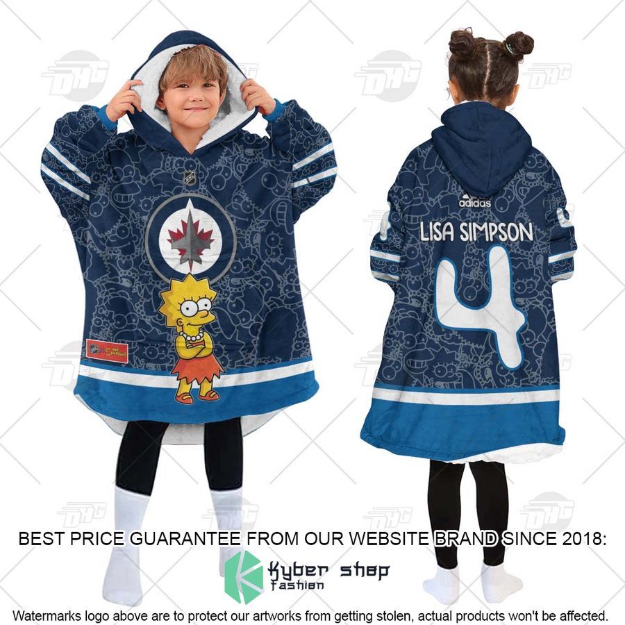 NHL Winnipeg Jets The Simpsons CUSTOM Oodie Blanket Hoodie 6 NHL Winnipeg Jets The Simpsons CUSTOM Oodie Blanket Hoodie word1