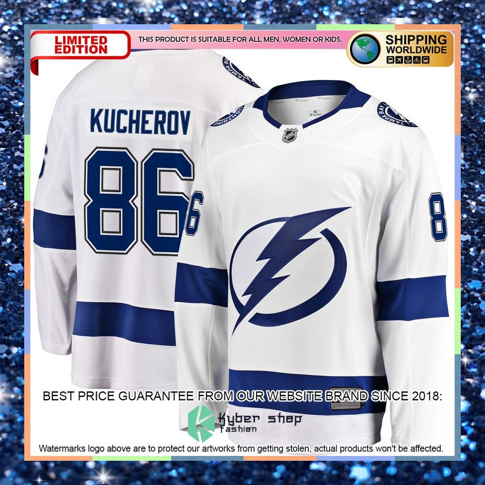 Nikita Kucherov Tampa Bay Lightning Home Blue Hockey Jersey 10 Nikita Kucherov Tampa Bay Lightning Home Blue Hockey Jersey word2