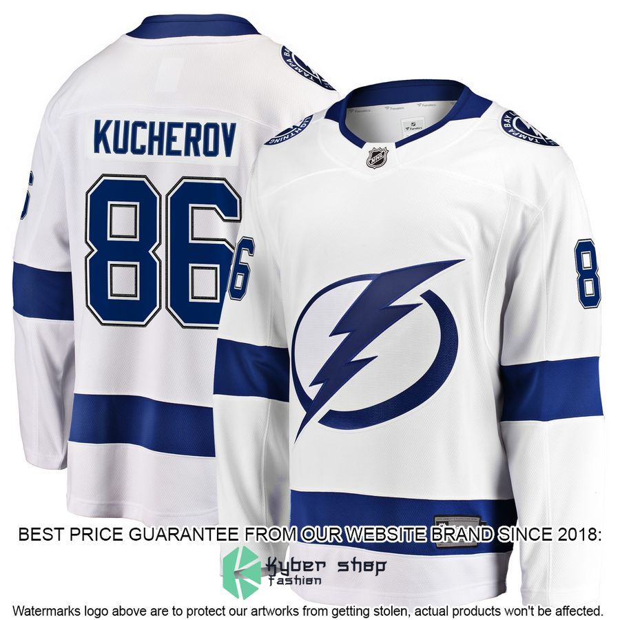 Nikita Kucherov Tampa Bay Lightning Home Blue Hockey Jersey 5 Nikita Kucherov Tampa Bay Lightning Home Blue Hockey Jersey word2