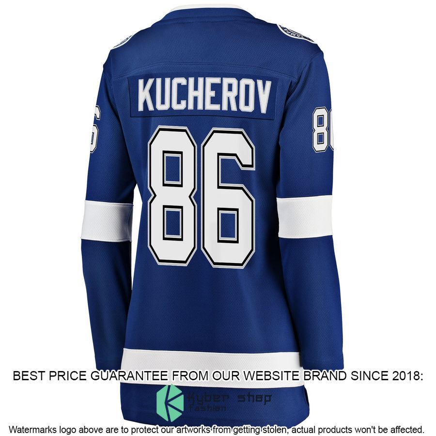 Nikita Kucherov Tampa Bay Lightning Women's Premier Blue Hockey Jersey 3 Nikita Kucherov Tampa Bay Lightning Women's Premier Blue Hockey Jersey word1