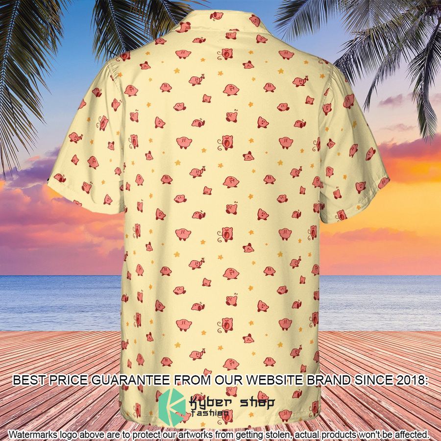 Nintendo Kirby Pattern Hawaiian Shirt 3 Nintendo Kirby Pattern Hawaiian Shirt word2