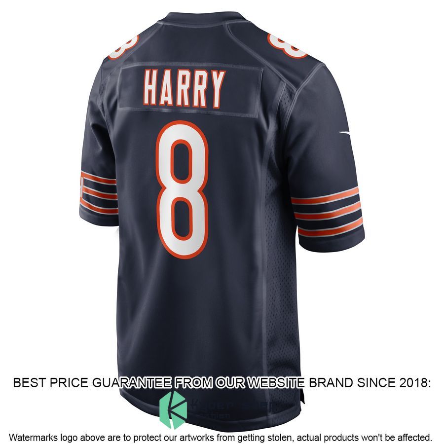 N'Keal Harry Chicago Bears Navy Football Jersey 3 N'Keal Harry Chicago Bears Navy Football Jersey word1