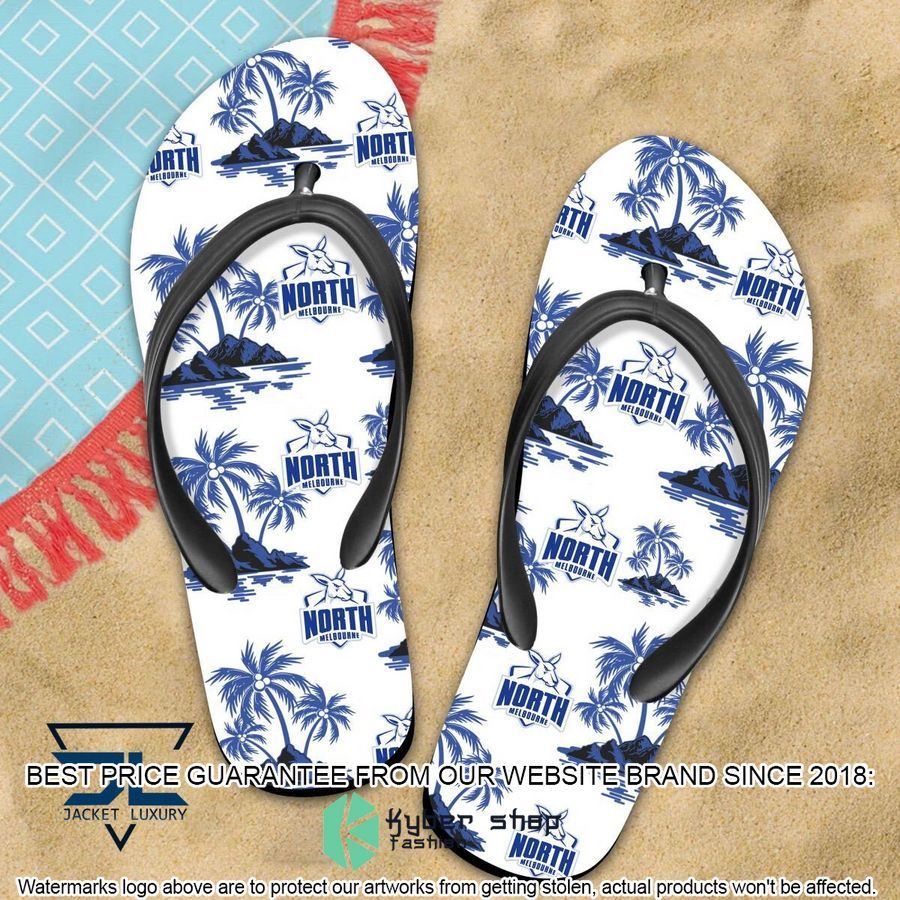 North Melbourne Football Club Flip Flops