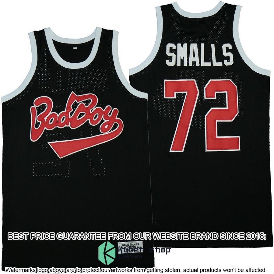 Notorious B.I.G. Biggie Smalls Bad Boy Basketball Jersey