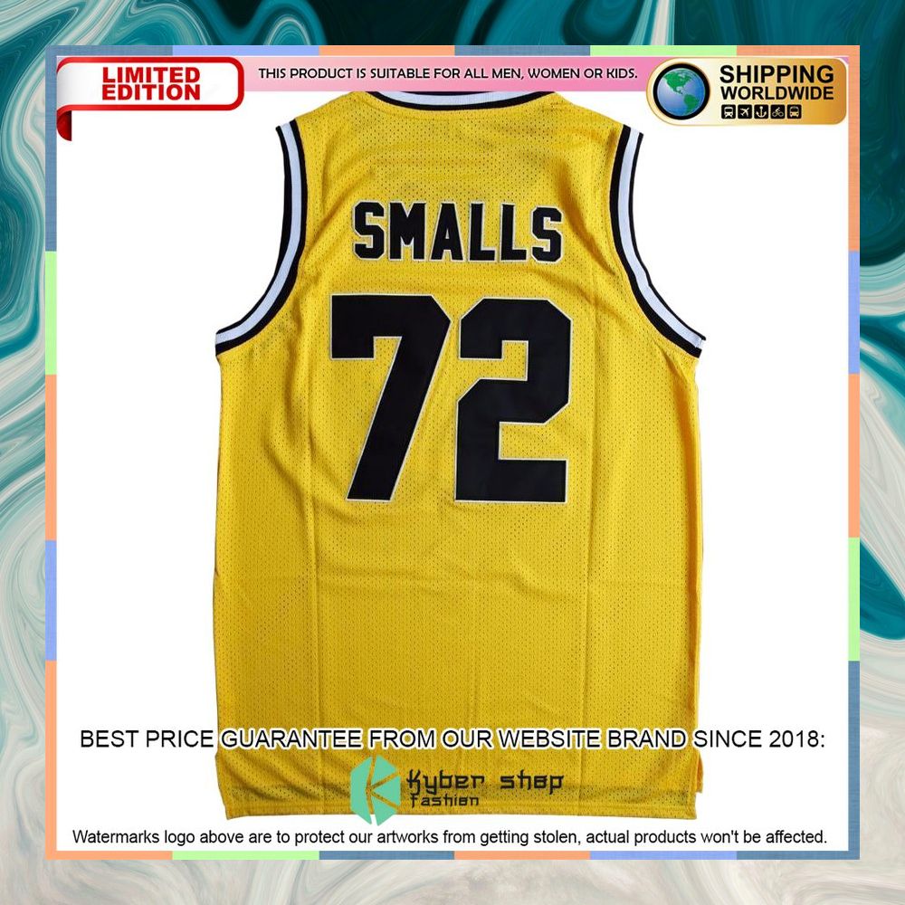 Notorious B.I.G. Biggie Smalls Bad Boy yellow Basketball Jersey 8 Notorious B.I.G. Biggie Smalls Bad Boy yellow Basketball Jersey word3