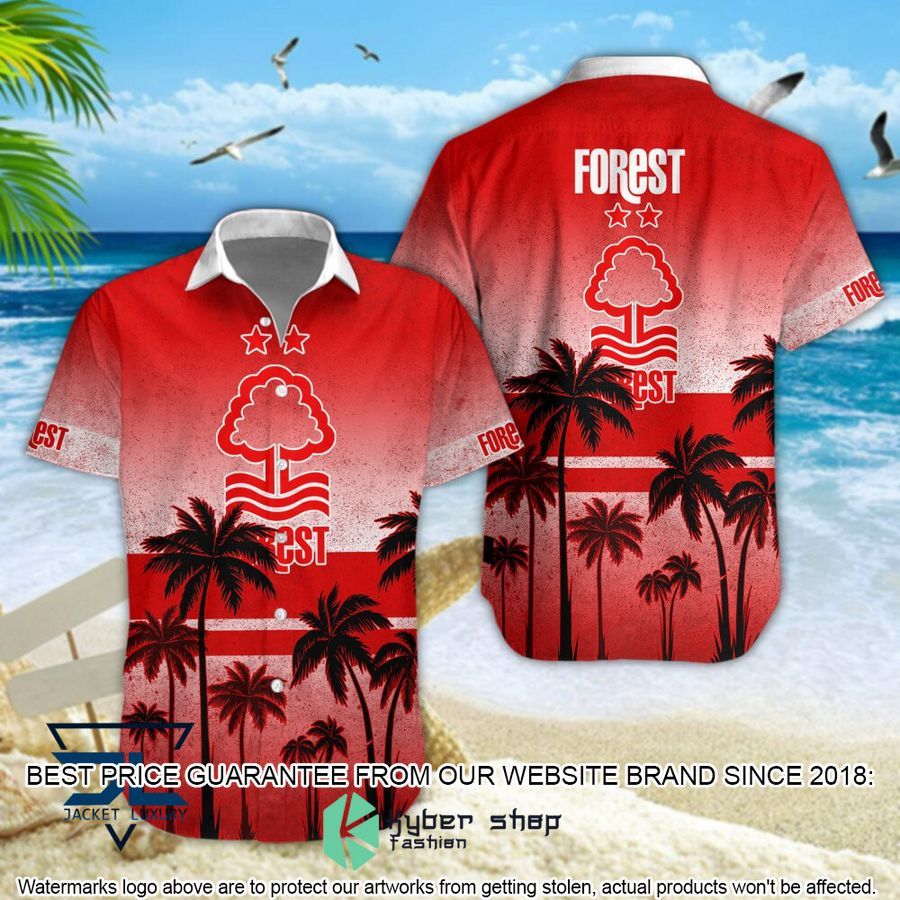 Nottingham Forest F.C Hawaiian Shirt, Shorts