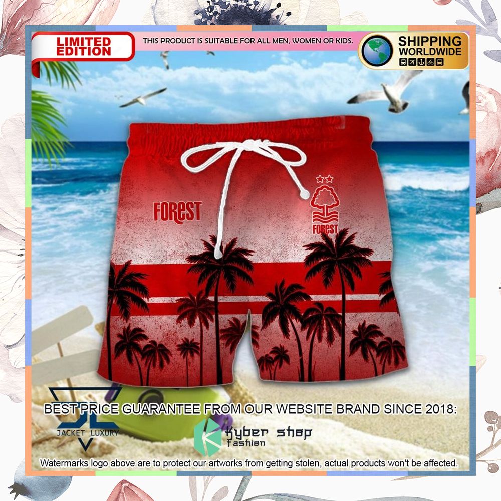 Nottingham Forest F.C Hawaiian Shirt, Shorts 6 Nottingham Forest F.C Hawaiian Shirt, Shorts word1