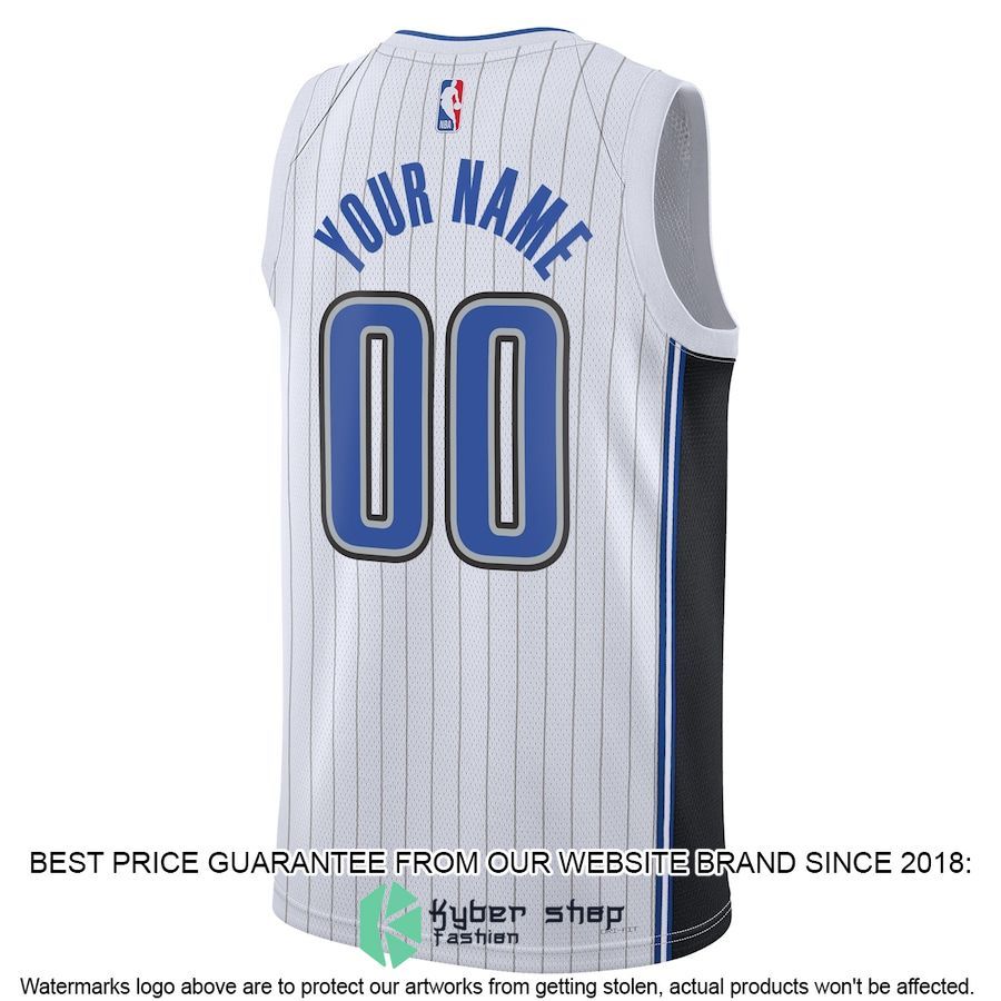 Orlando Magic Nike Unisex 2022-23 Custom White Basketball Jersey 3 Orlando Magic Nike Unisex 2022-23 Custom White Basketball Jersey word2