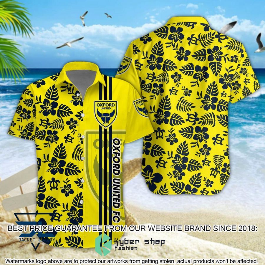 Oxford United F.C Hawaiian Shirt, Shorts